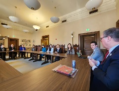 mongolian realtors meeting with WR staff and legislators