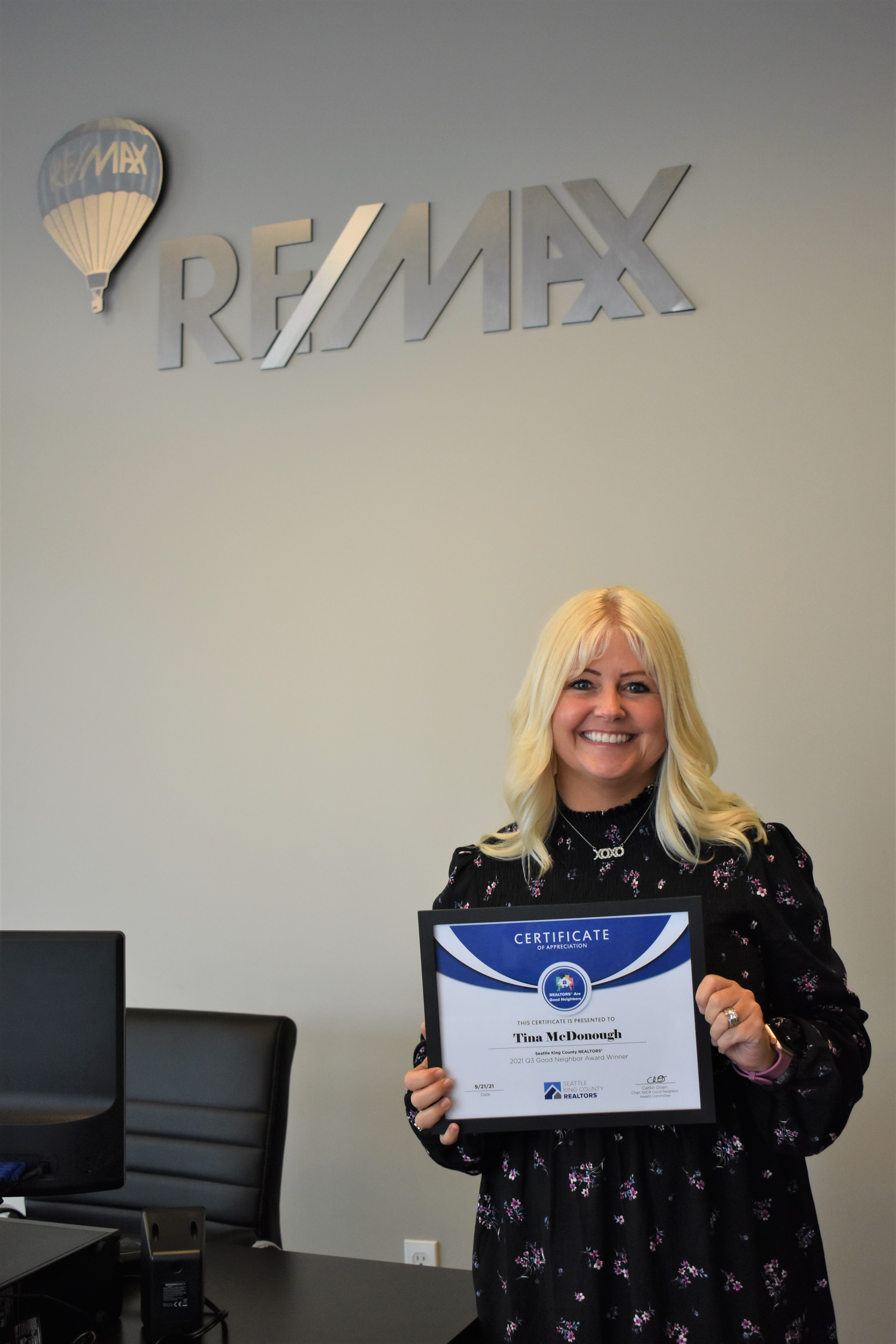 Q3 Good Neighbor - Tina McDonough 1 Q3 Good Neighbor - Tina McDonough 1