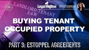 Buying Tenant Occupied Property Part 3 Poster